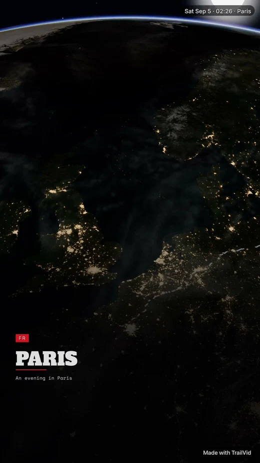 TrailVid comparison export at paris